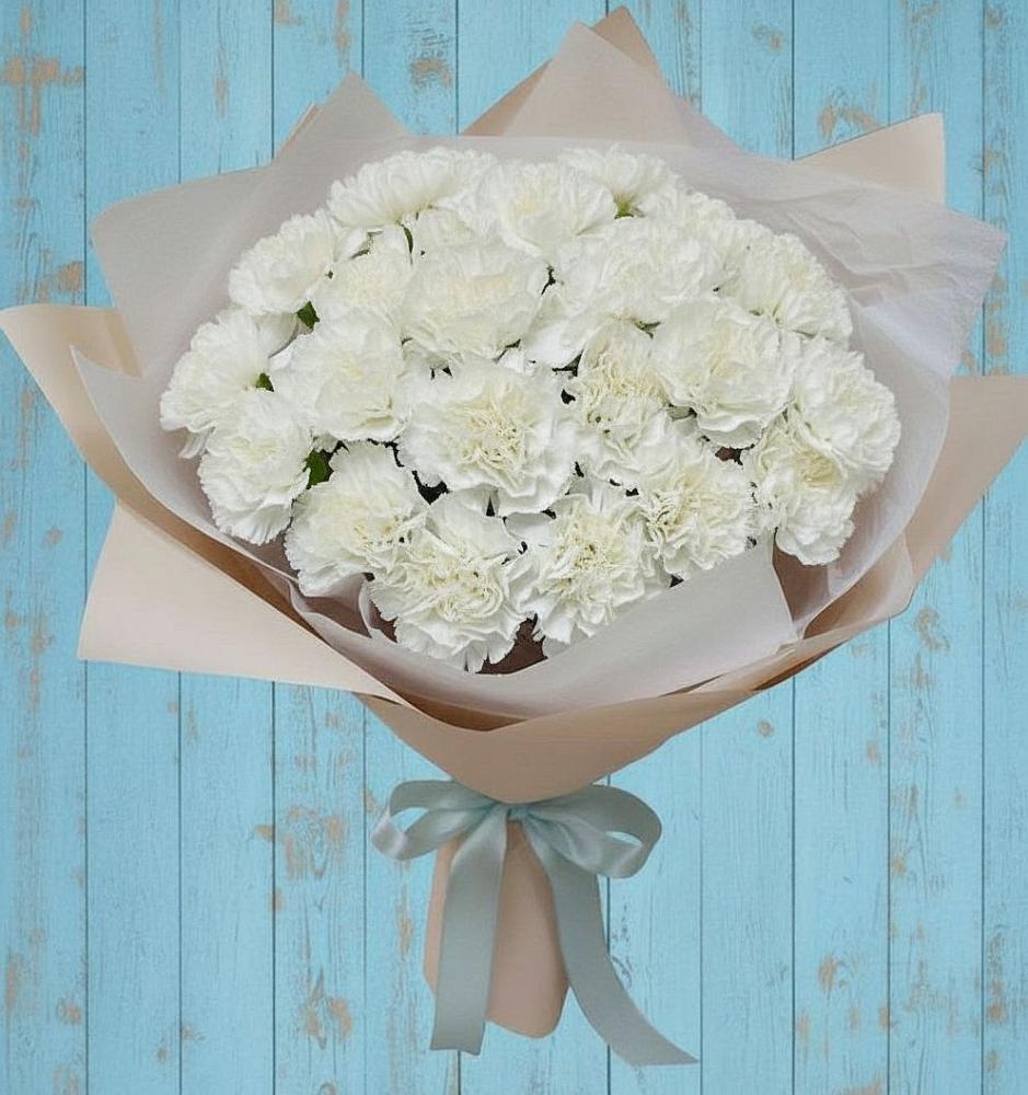 Букет цветов из: Гвоздики в Глушково