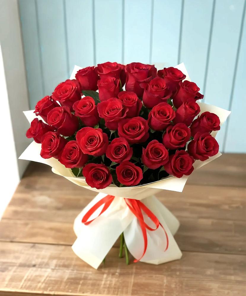 Букет 29 Красных роз в Глушково