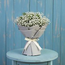 Букет цветов из:  Гипсофила в Глушково