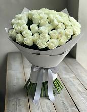 Букет 35 Белых роз #REPLACE_PRED# Глушково