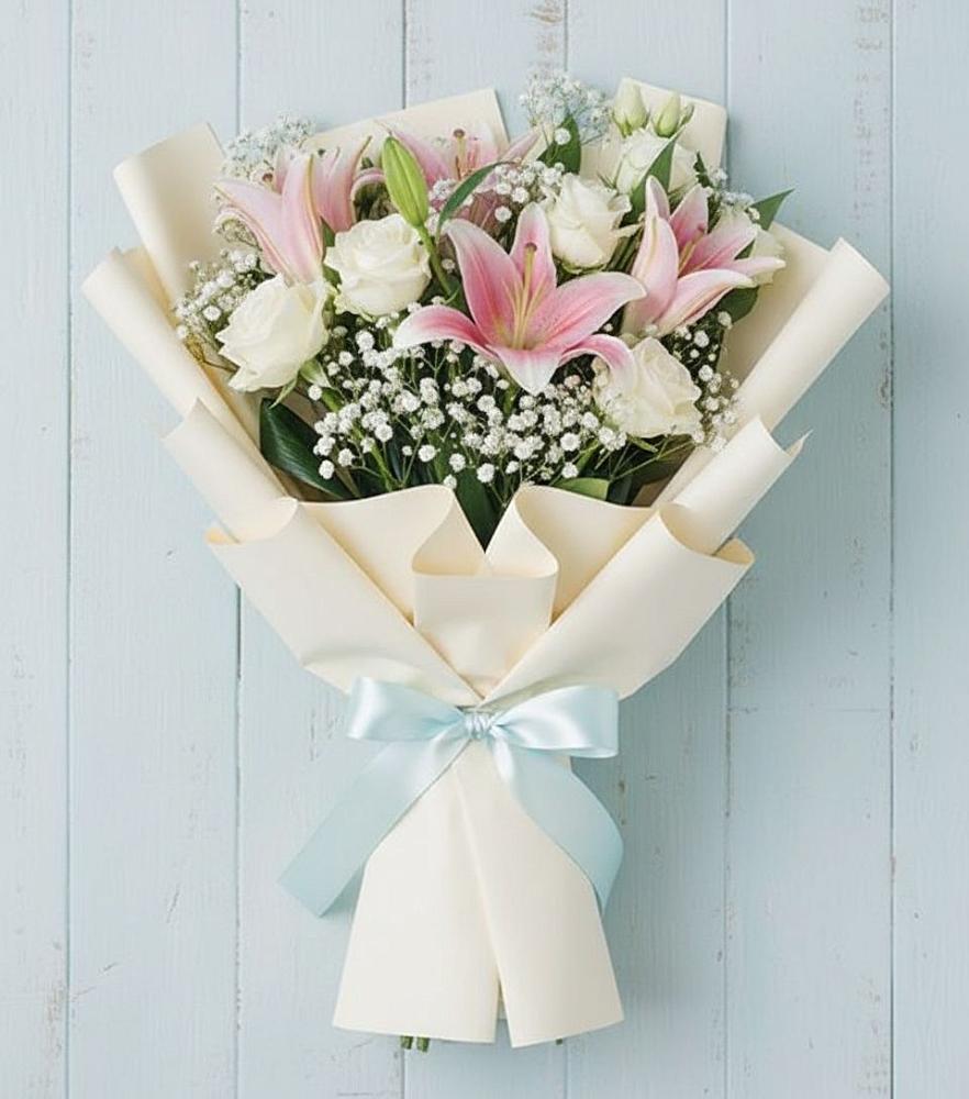 Букет цветов из: Лилии в Глушково