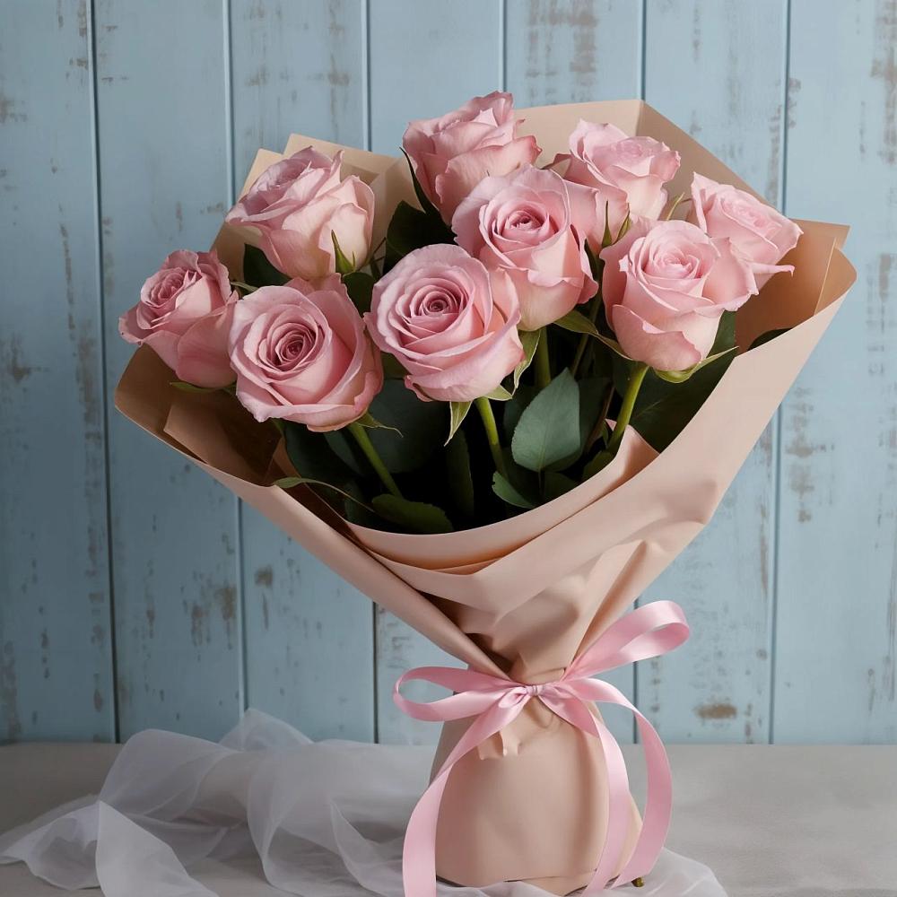 Букет цветов из: Розы в Глушково