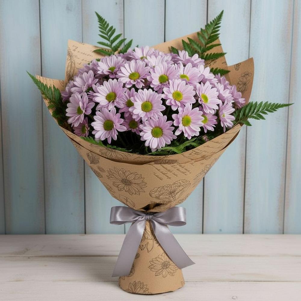 Букет цветов из: Хризантемы в Глушково
