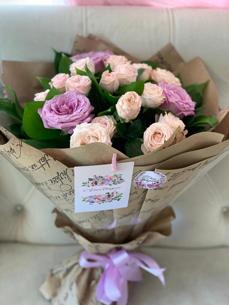 Букет цветов из: Розы в Глушково