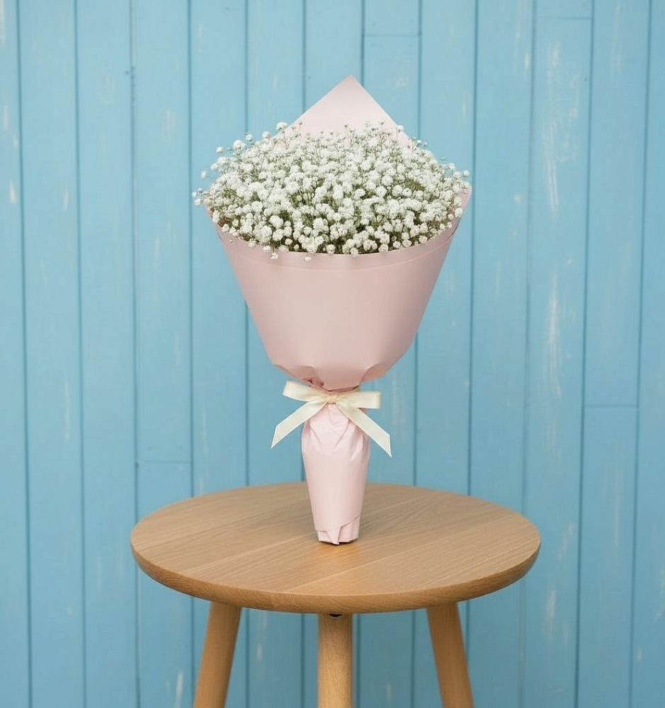 Букет цветов из: Гипсофила в Глушково