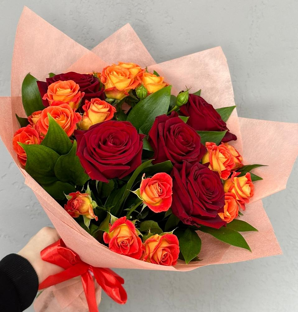 Букет Любовь и восторг в Глушково