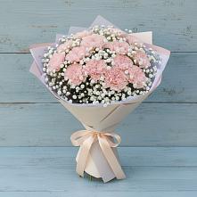 Букет цветов из:  Гвоздики в Глушково