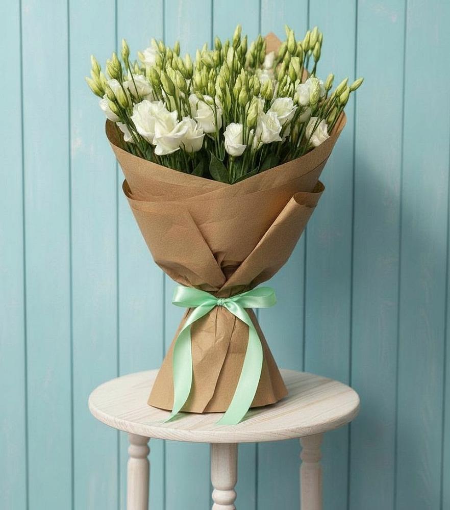 Букет цветов из: Лизиантусы в Глушково