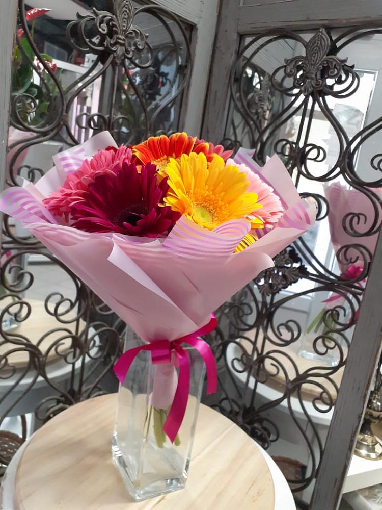 Букет цветов из: Герберы в Глушково