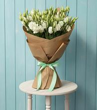 Букет цветов из:  Лизиантусы в Глушково