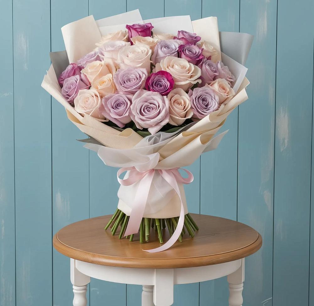 Букет цветов из: Розы в Глушково