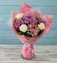 Букет цветов из:  Герберы в Глушково