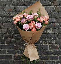 Букет цветов из:  Розы в Глушково