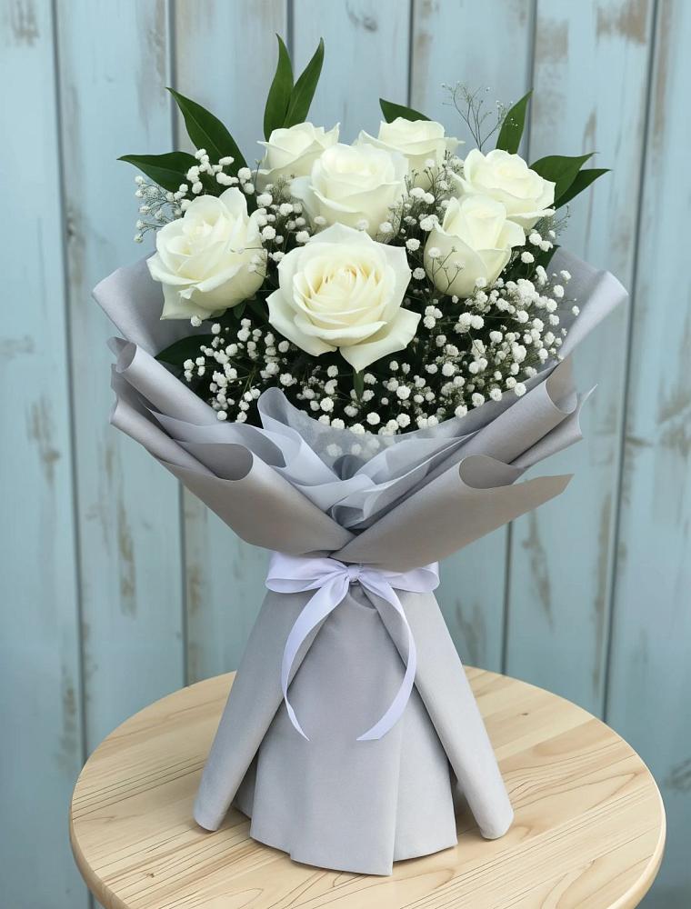 Букет цветов из: Розы в Глушково