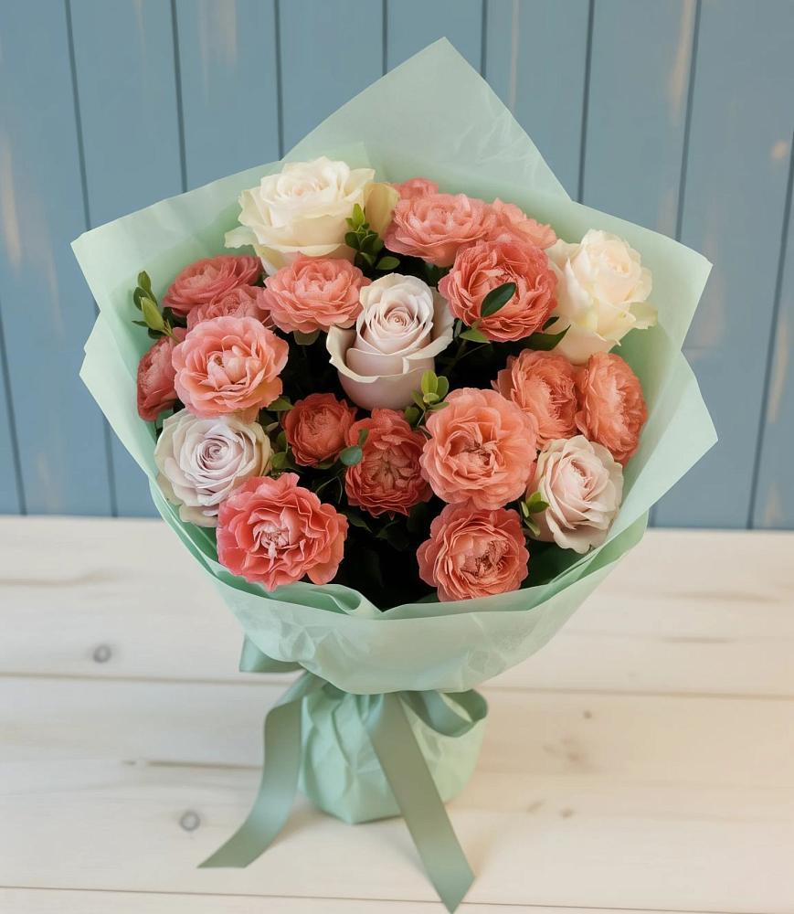 Букет цветов из: Розы в Глушково