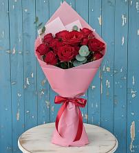 Букет цветов из:  Розы в Глушково