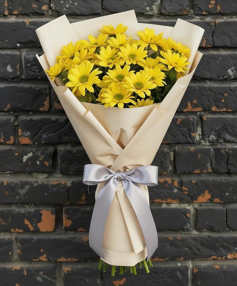 Букет цветов из: Хризантемы в Глушково