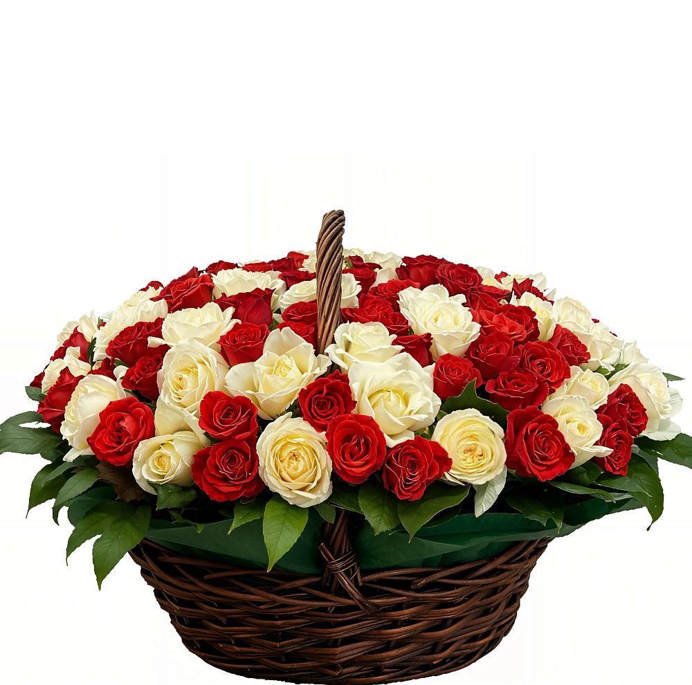 Премиум букет из: Розы в Глушково