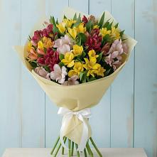 Букет цветов из:  Альстромерии в Глушково