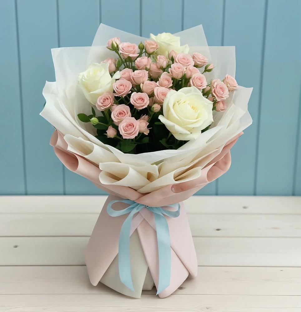 Букет цветов из: Розы в Глушково