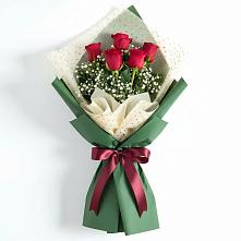 Букет цветов из:  Розы в Глушково