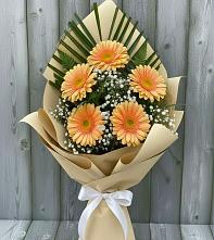 Букет цветов из:  Герберы в Глушково