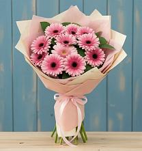 Букет цветов из:  Герберы #REPLACE_PRED# Глушково