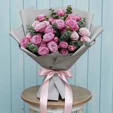 Букет цветов из:  Розы в Глушково
